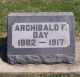 Archibald F Day Headstone