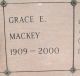 Grace (Baker) Mackey Gravestone