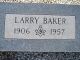 Joseph L 'Larry' Baker Gravestone