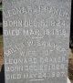 Leonard & Milla (Sawyer) Baker Gravestone Inscription Side 1