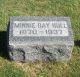 Minnie Day Hull Headstone