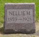 Nellie (Yates) Baker Gravestone