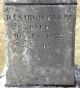 Silas W Baker Family Gravestone Inscription