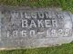 Wilson W Baker Headstone