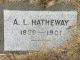 Alden L Hatheway Gravestone