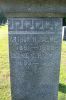 Arthur & Leone Palmer Inscription on Jason Palmer Family Gravestone