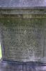 Hannah (Robinson) Baker Gravestone Inscription
