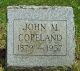 John M Copeland Gravestone