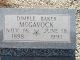 Lois Dimple (Baker) McGovack Gravestone