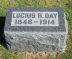 Lucius B Day Headstone