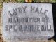 Lucy Hale Hill Gravestone