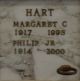 Philip & Margaret (Carman) Hart Gravemarker