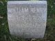 William Henry Baker Headstone