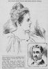 Lillian Watson & Leland Lathrop Wedding Sketch