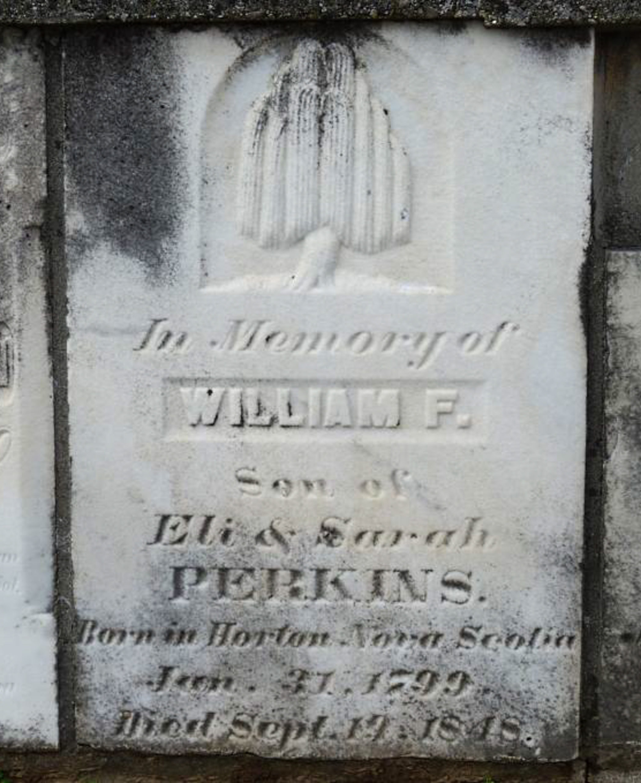 William Francis Perkins Gravestone