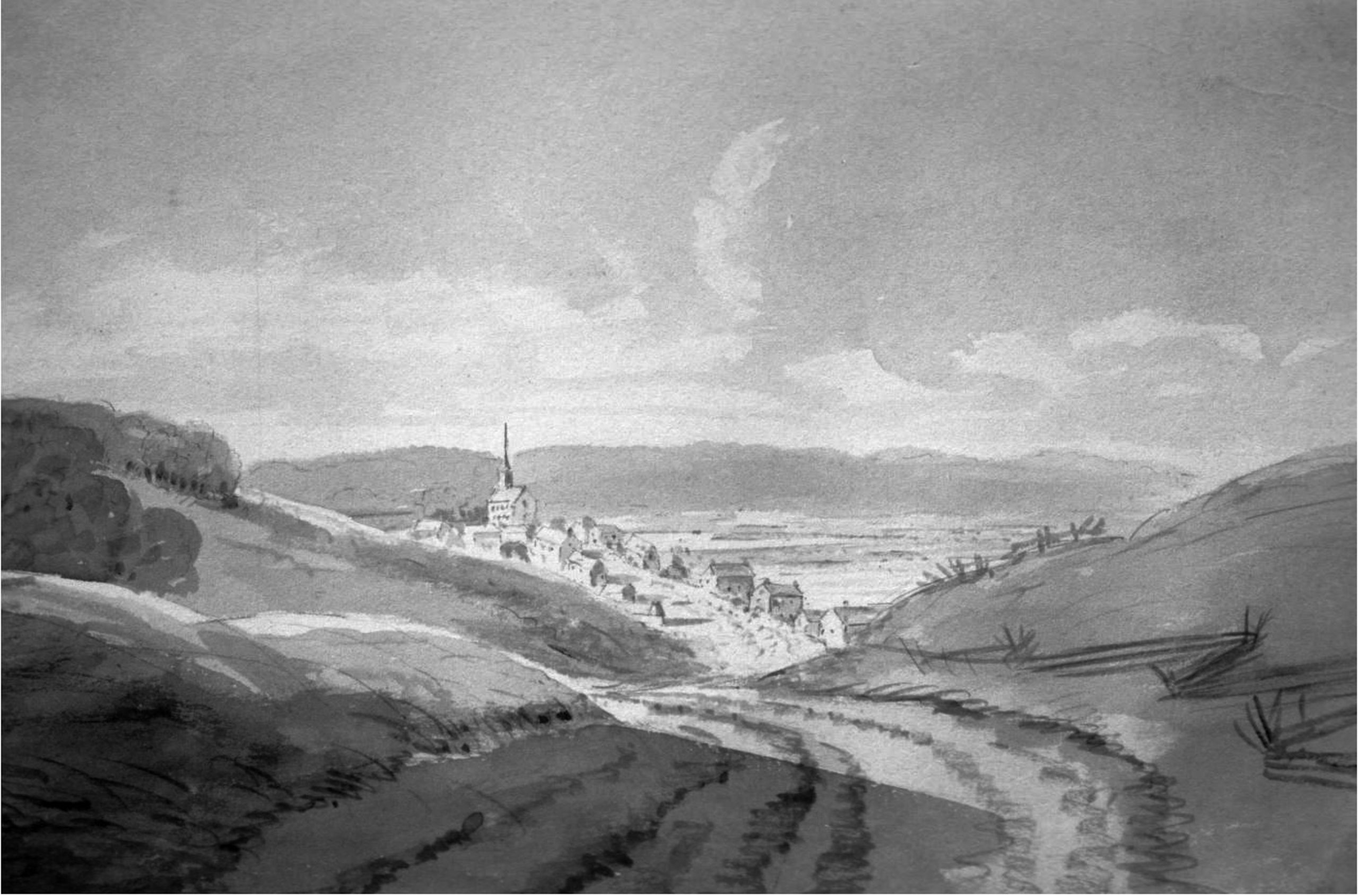 Horton Village in 1817