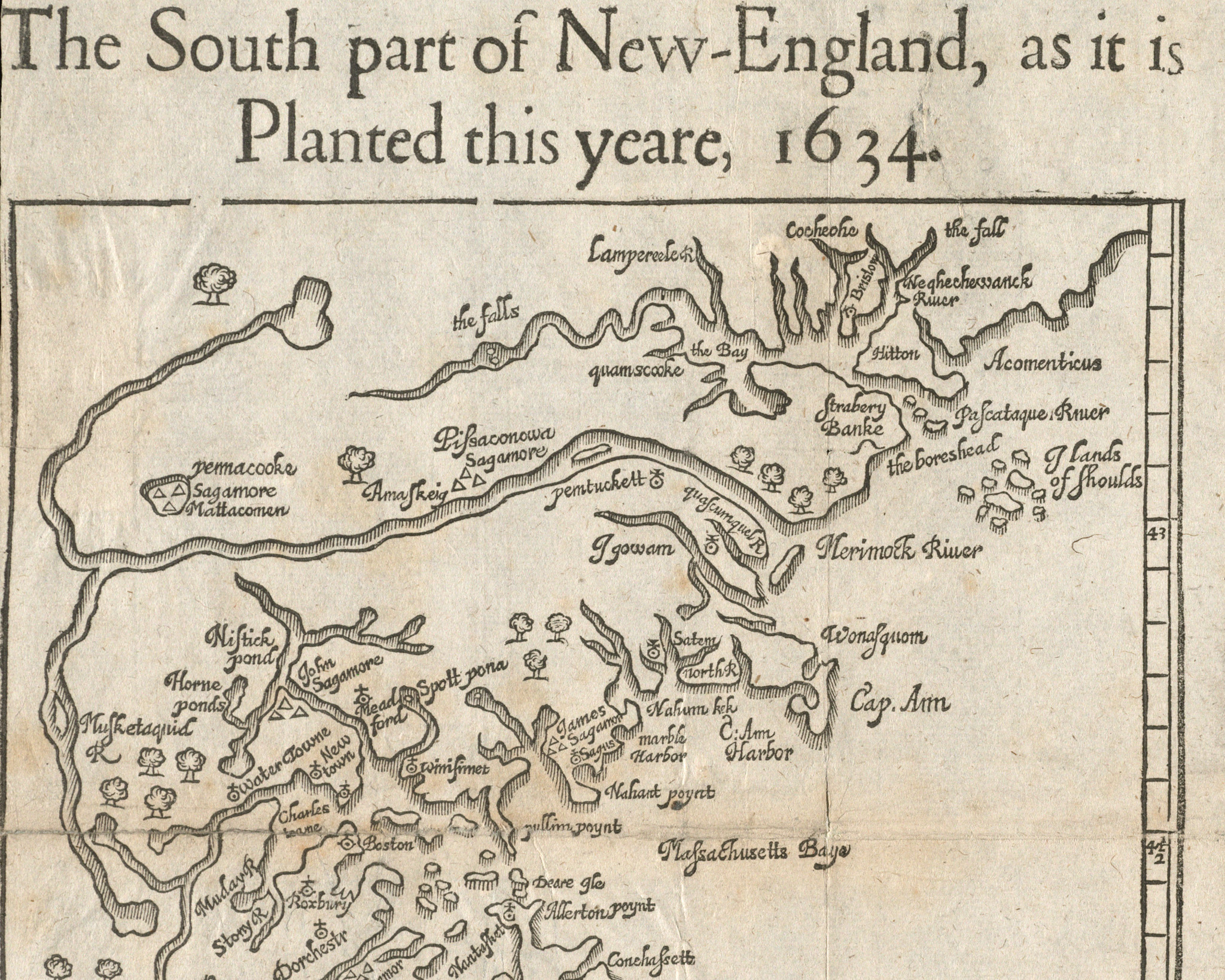 The south part of New England as it planted this yeare