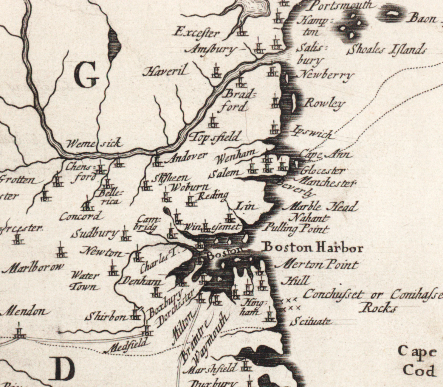 Ipswich in 1702