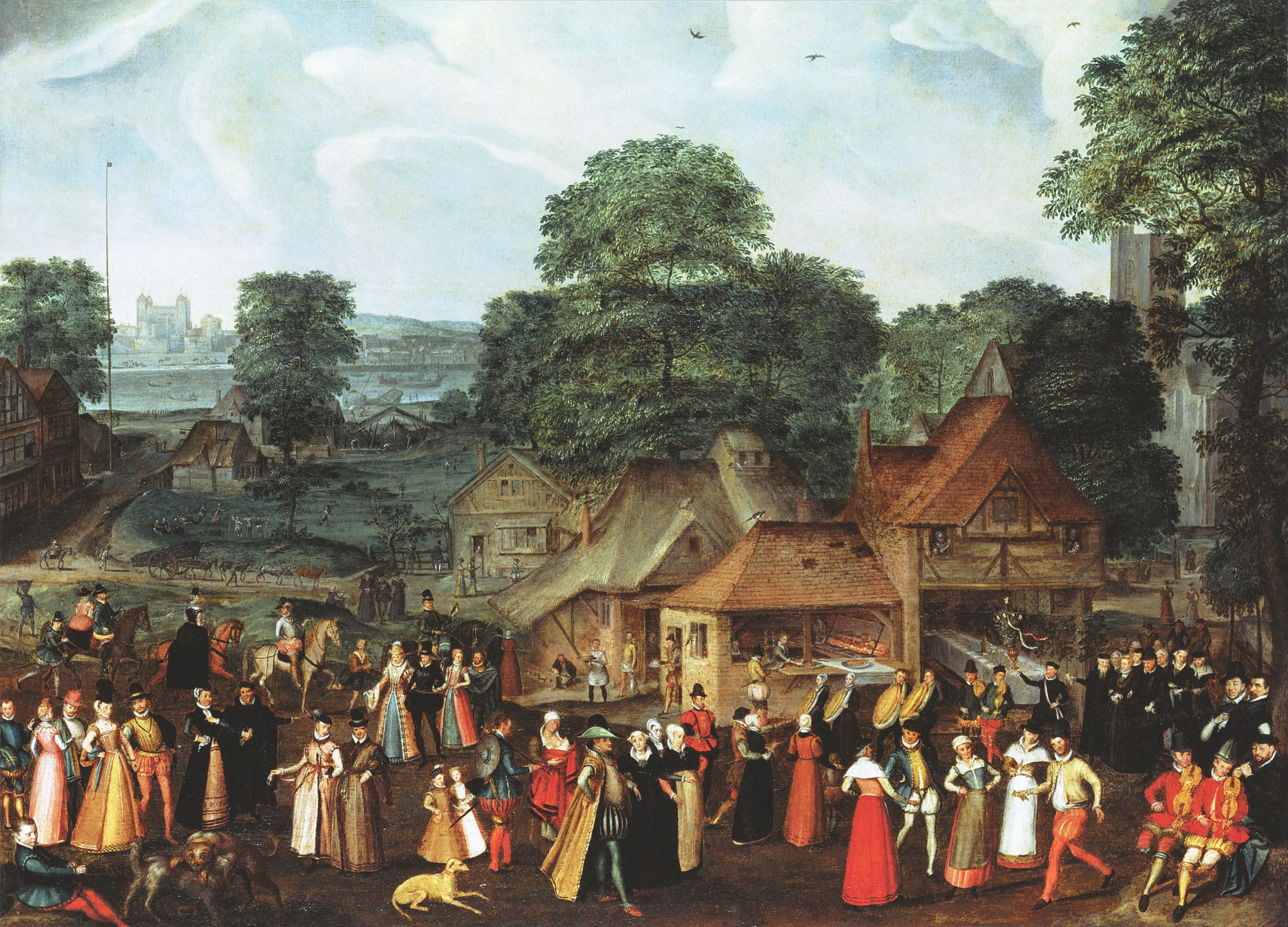 Fete at Bermondsey 1569
