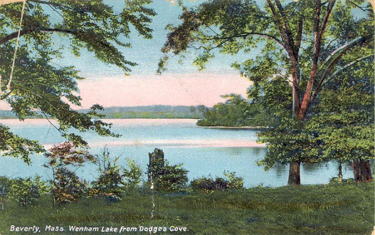 Postcard of Wenham Lake