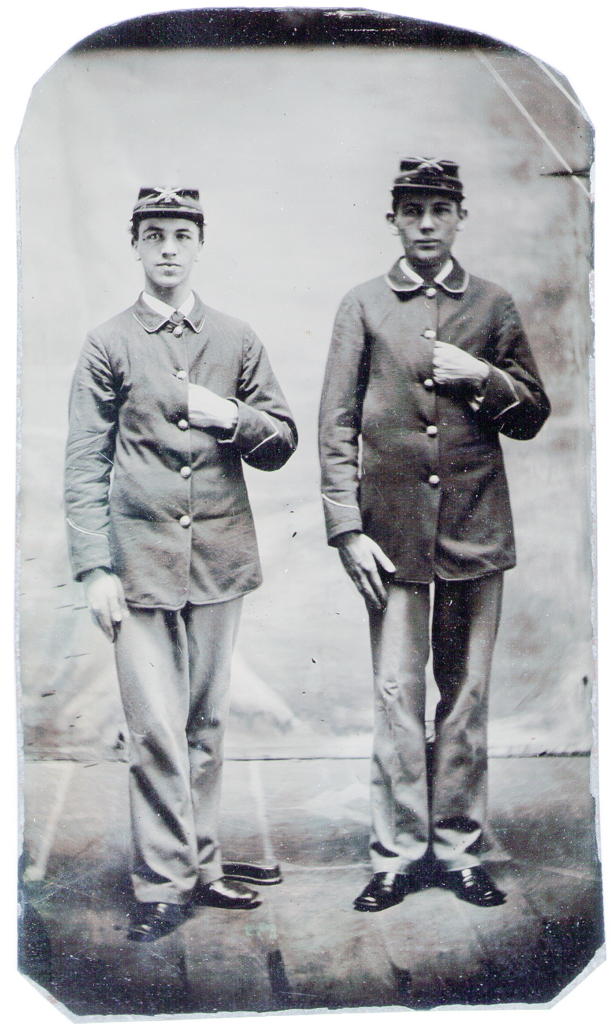 B. F. Richards (left) & Ed Beynon
